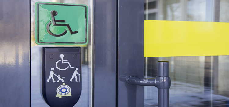 automatic handicap door opener in Pompano Beach