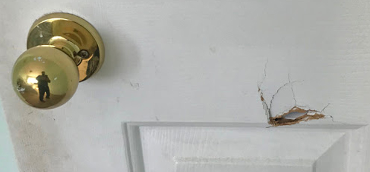 interior door hole repair Pompano Beach