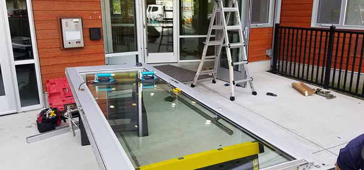 storefront door glass replacement Pompano Beach
